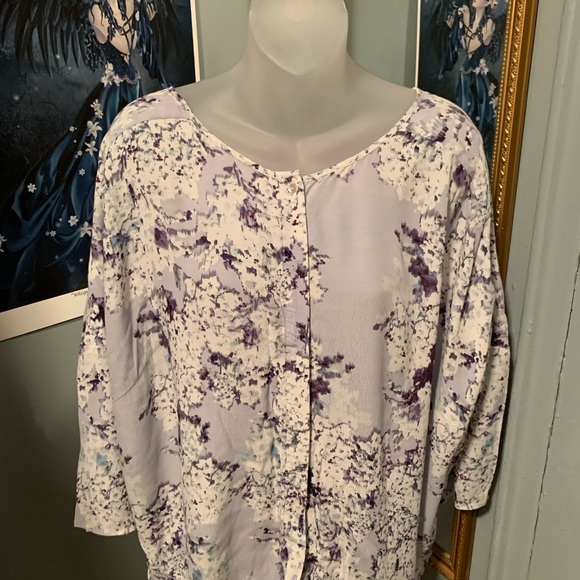 Phase Eight Printed  Blouse - Picture 3 of 3